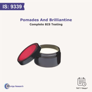POMADES AND BRILLIANTINE IS 9339:2020