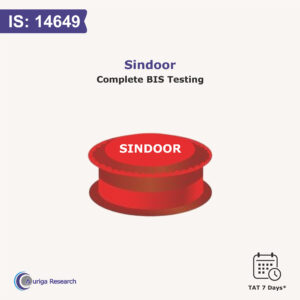 SINDOOR IS 14649:1999