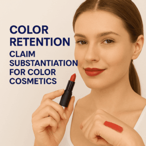 COLOR RETENTION CLAIM SUBSTANTIATION FOR COLOR COSMETICS