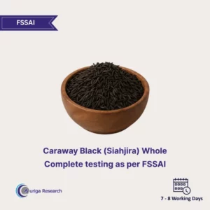 Caraway Black (Siahjira) Whole Testing