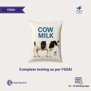 Cow Milk Fortified Testing