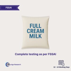 Full Cream Milk Testing