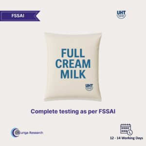 Full Cream Milk UHT Testing