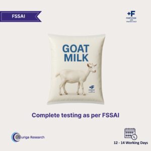 Goat Milk Fortified Testing