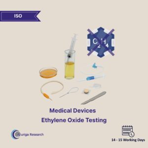 Medical device Ethylene Oxide Testing