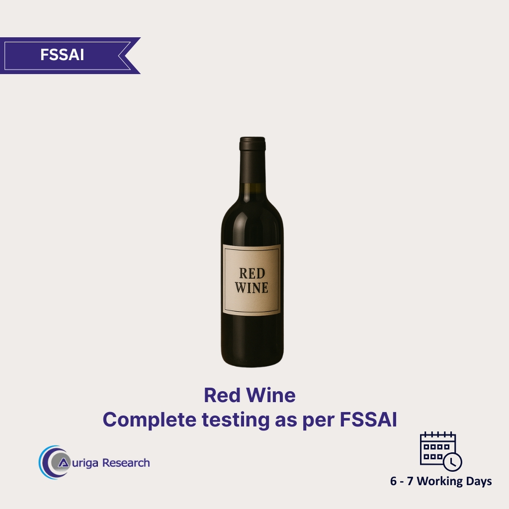 Red Wine Testing Auriga Research Store