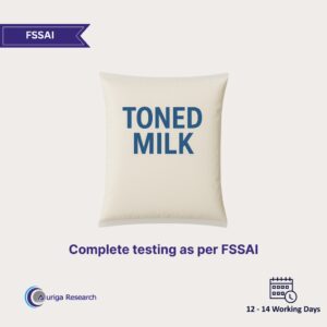 Toned Milk Testing