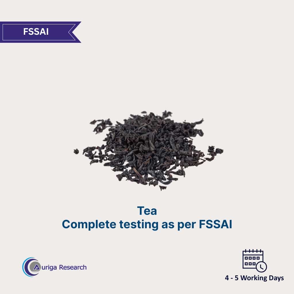 Tea Testing - Auriga Research Store