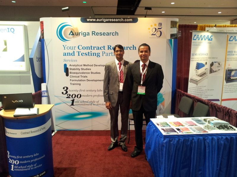 Auriga Research exhibited at AAPS Chicago 2012